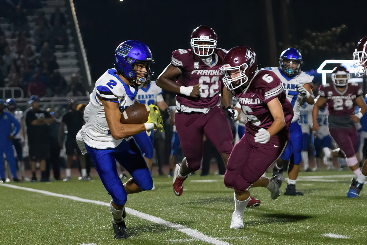 Grant Franklin football Oregon October 7 2022 Ken Waz 28